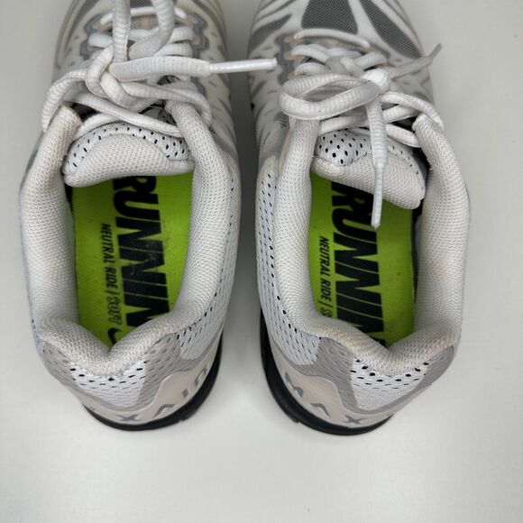 Nike Cream White Black Gray Tailwind 7 Max Air Womens Running Sneakers Size 9 - Picture 9 of 13